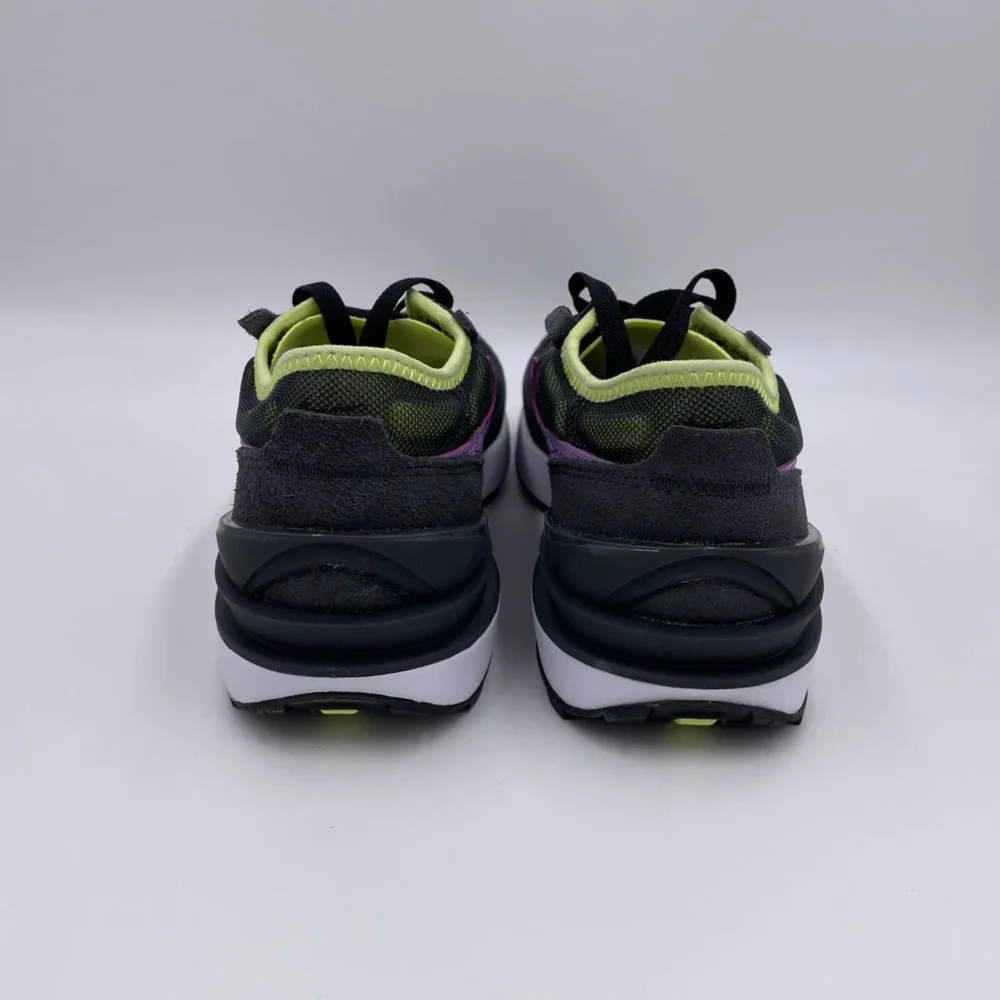 Nike Waffle One Black / Lilac / Lemon Womens Shoes - Picture 4 of 8